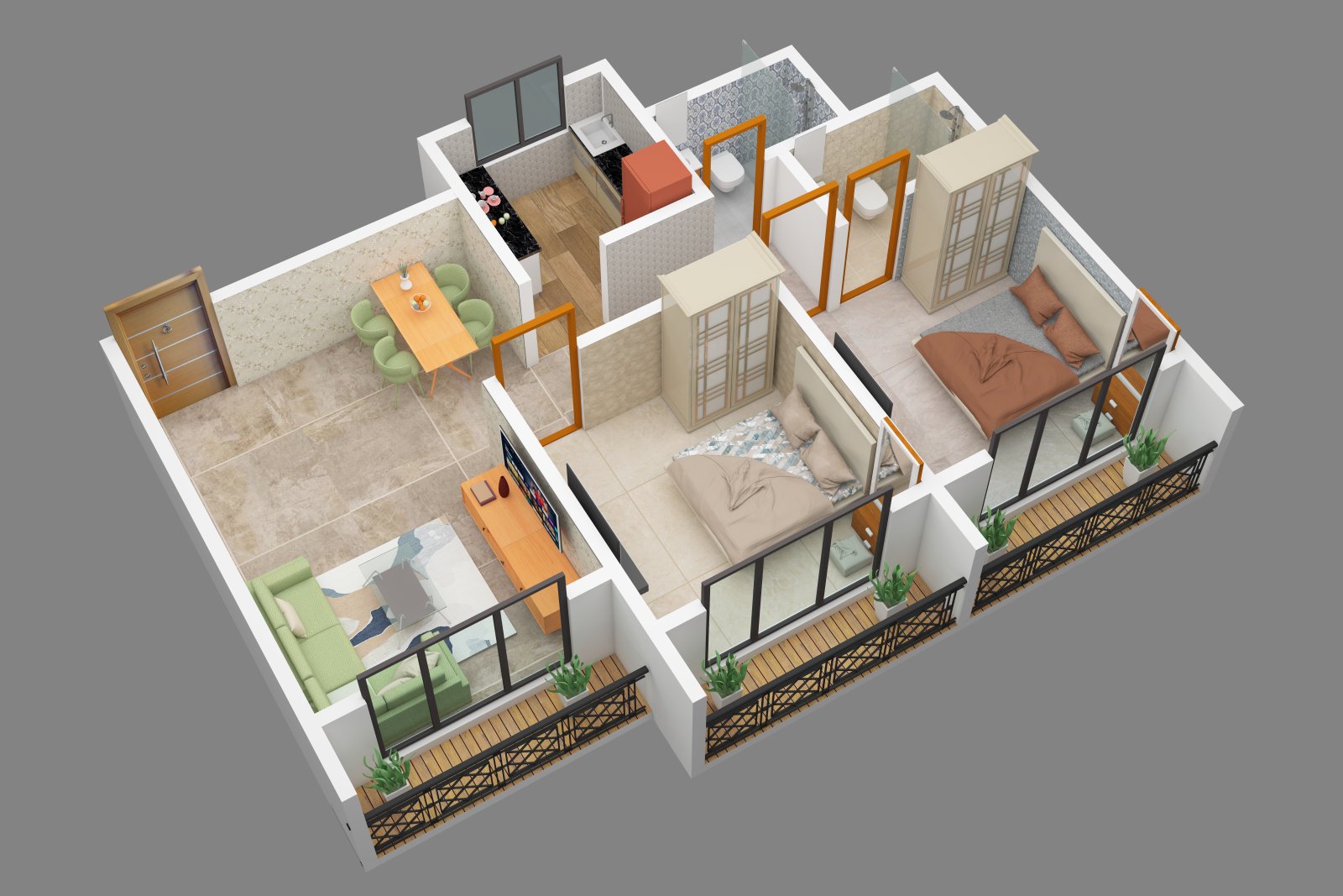 Deepanjali Bedroom